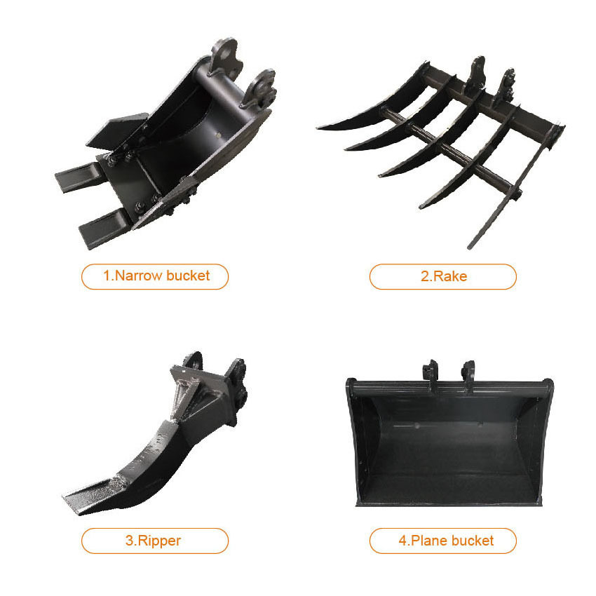 小型挖掘机配件属具破碎锤三角炮头螺旋钻挖斗抓木器快换出口挖机,五金/工具,挖掘机,淘宝优惠券,粉丝福利购,淘宝优惠卷