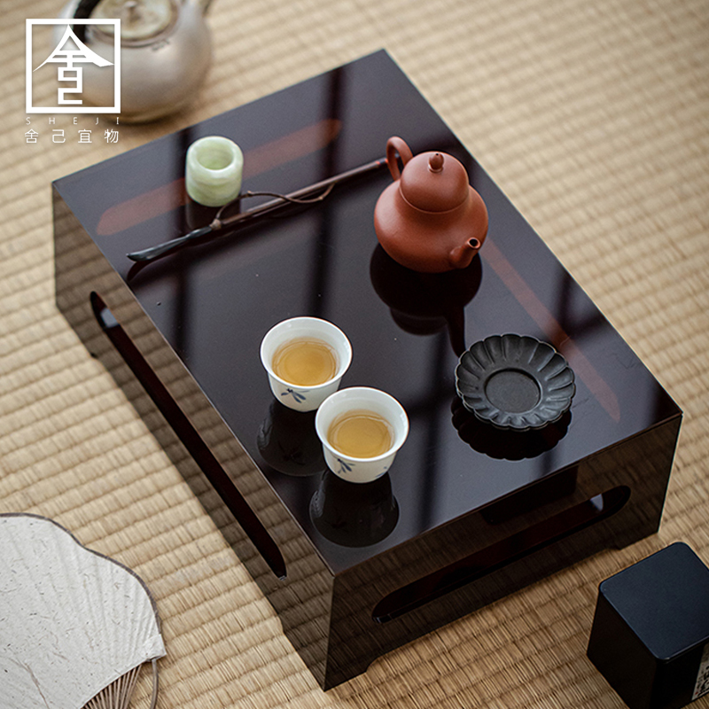 简约现代亚克力茶具展示柜盖碗承壶置物架茶壶架功夫茶具茶道配件