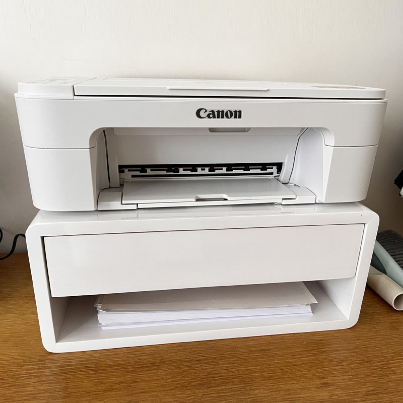 定制打印机架子办公桌面用品整理文具G文件收纳纸张抽拉滑板抽屉