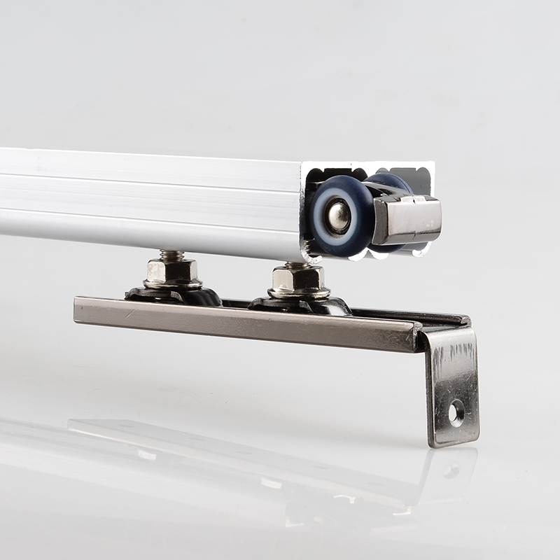 阳台门双吊轨吊轮导轨移门轨道导轨玻璃门推拉门轨道木门滑轮滑轨