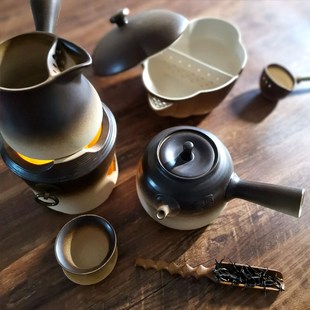 齐全煮茶器围炉煮茶罐罐壶电陶炉明火碳炉茶壶花茶壶煮茶陶器茶碗