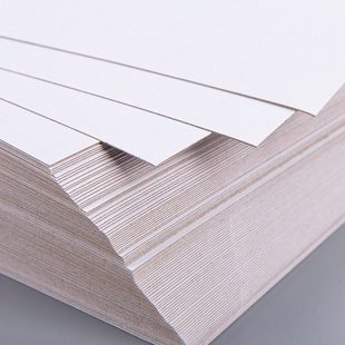 ll全开白板纸纸板硬纸板大张 衣服隔层定性纸 服装打版纸灰底白包