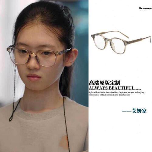 九部的检察官姜筱洁贾笑涵同款透明框防蓝光抗辐射女防蓝光眼厂家
