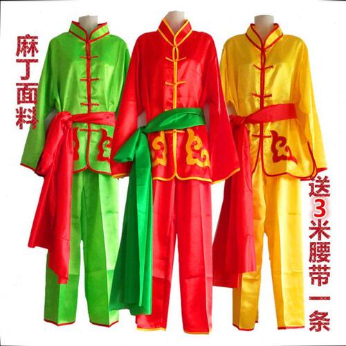 秧歌服男新款锣鼓队服舞蹈演出服中老年打鼓服秧歌扇子舞龙舞狮服