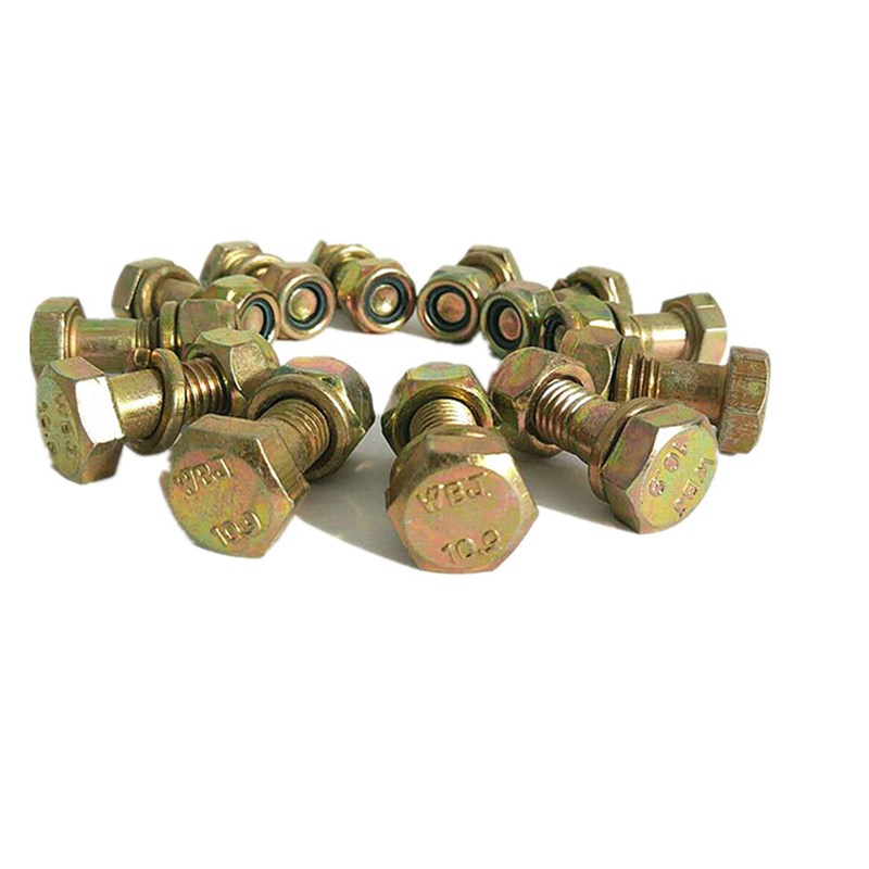 旋耕机刀片螺丝12.9高强度自锁母连云港豪丰东方红拖拉机配件
