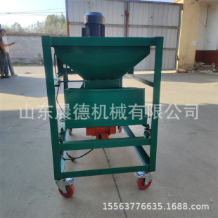 使用簡便雙層電動花生小麥種子篩選機 振動糧食去雜機