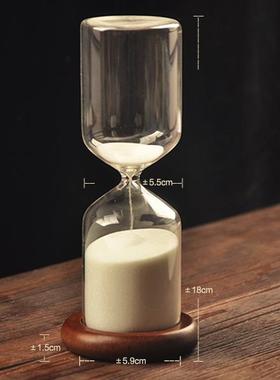 创意30分钟沙漏计时器摆件个性生日礼物时间计时沙漏刻字定制礼物