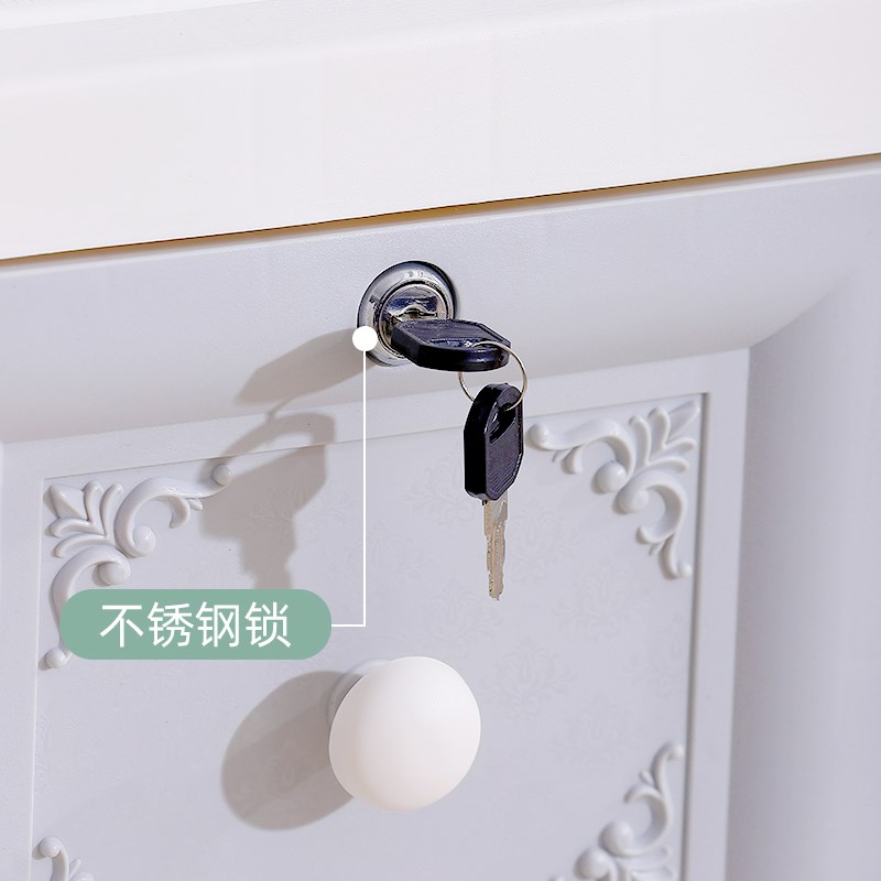 收纳柜加厚儿童储物柜宝宝衣柜客厅欧式塑料抽屉式五斗柜子整理箱