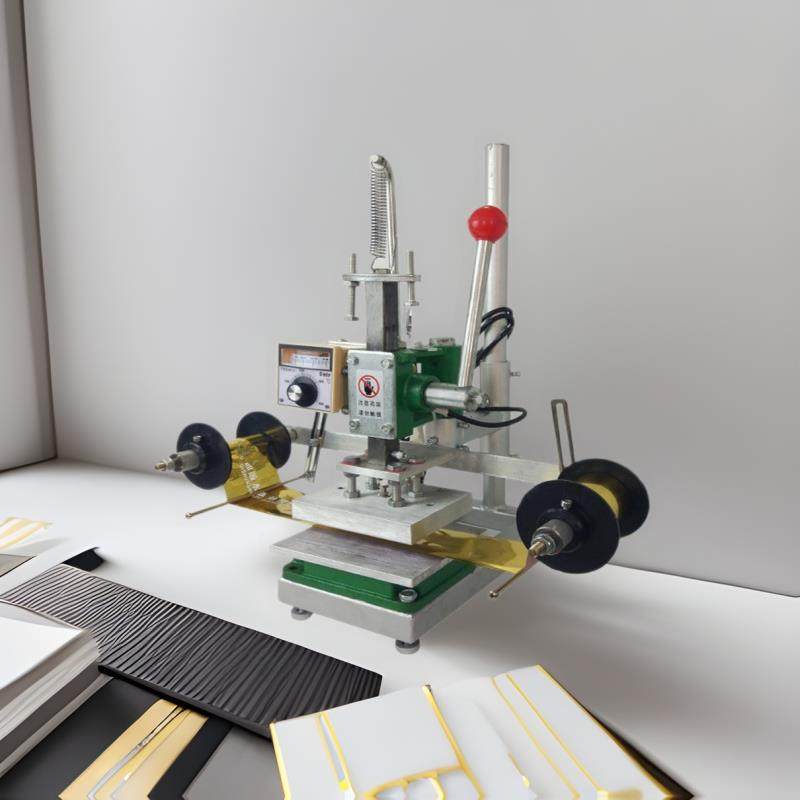 美方烫金机改装跨度手动小型发热板电热转印皮革烙印机热压机压花