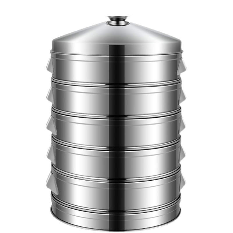 不锈钢蒸笼屉炒锅蒸屉架蒸包子馒头神器家用蒸锅篦子蒸格蒸层大号