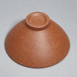 宜兴紫砂功夫茶具茶杯原矿龙血砂斗笠杯单杯手工杯主人茶碗小杯