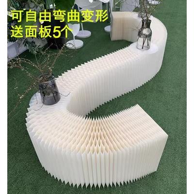 婚庆道具纸质折叠甜品台鞋包纸折柱摆台中岛台罗马柱展示台陈列架