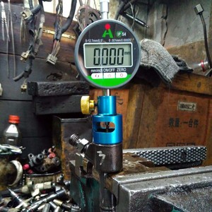 安恒电子数显防油百分千分表高精度0.001行程测量数字指示表