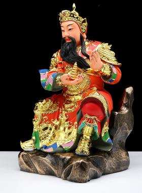 包树脂像托托塔天王塔天李王陈塘关神李靖托塔天王佛像邮家用工艺