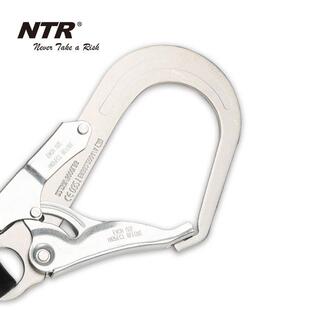 耐特尔厂家 双绳缓冲织带大挂钩安全挽索坠落保护高空作业安全带