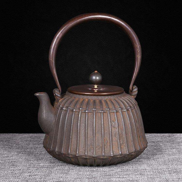 金义堂 复古中式手工铁壶 养生泡茶手工铁壶高档功夫铁茶壶