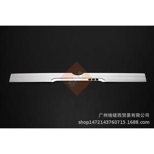 后车标改装 适用TANTO 660S LA650 专用不锈钢尾门车牌饰条 CUSTOM