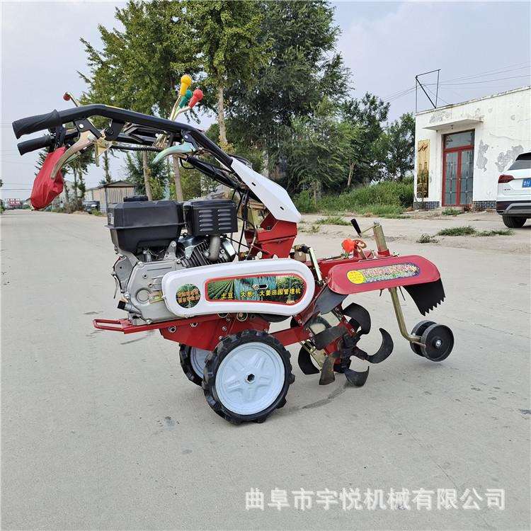 农用柴油田园管理机 草莓地开沟培土机 自走式手扶犁地机