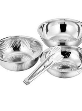 伯尔尼斯 臻尚洗米筛四件套BENS-392 盆盆相套节省空间