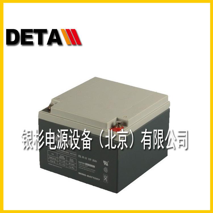 WING蓄电池BTX 12-100LS照明应急直流屏12V100AH深循环放电