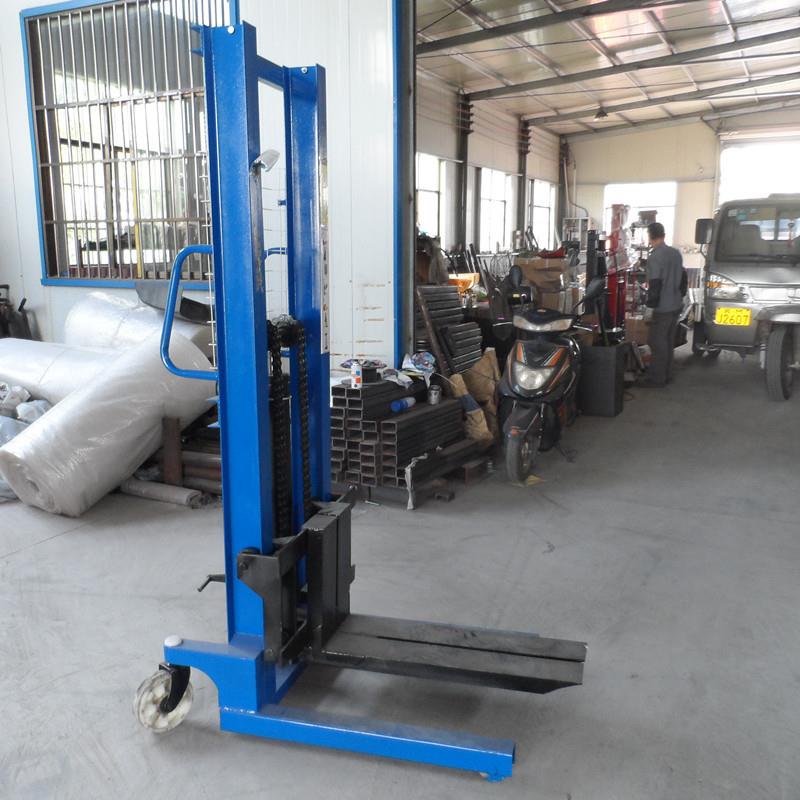 2吨液压叉车 手动升高车 液压装卸车 液压电动叉车
