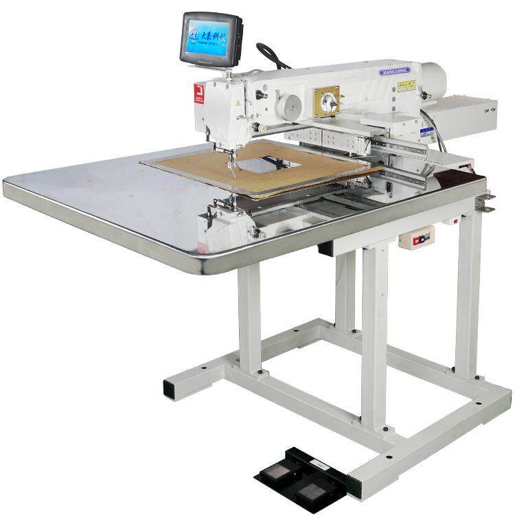40*40小嘴花样机5cm筒径加宽电动面板裤腿商标花样工业缝制针车