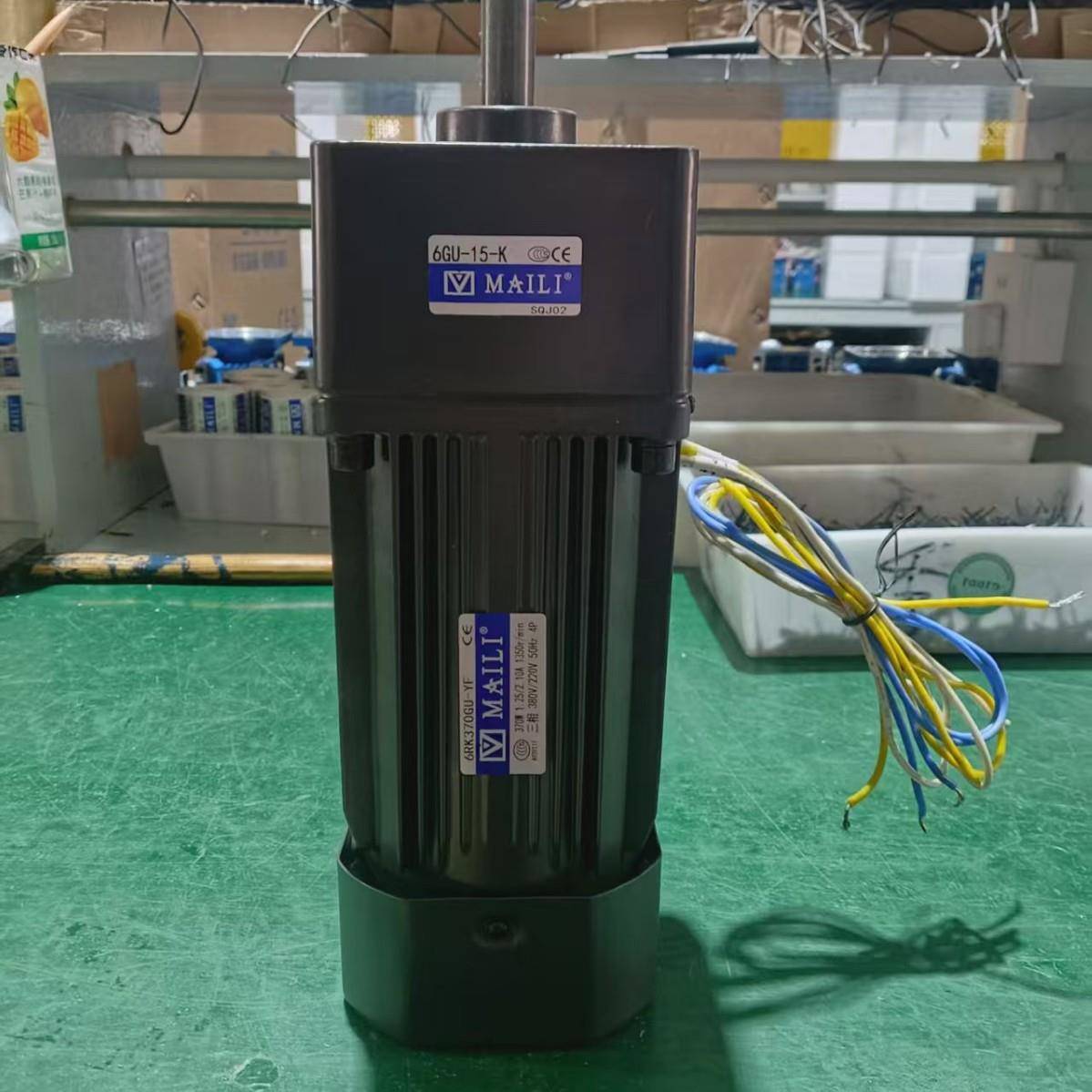 AC220V/380V370W100RPM低噪音硬齿轮自动化设备