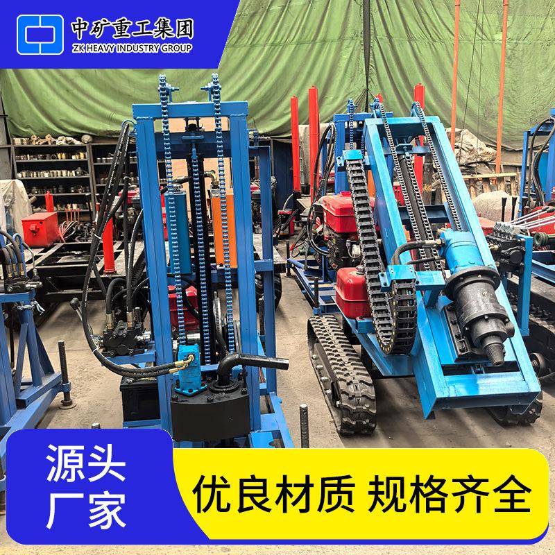 履带式气动160水井钻机 深井钻井机水气两用钻机大型气动钻井机