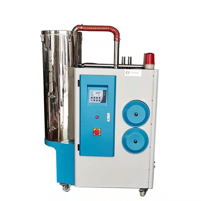 注塑PA/PC/PBT/PET/100kg三机一体除湿干燥机 工业塑料原料烘干机