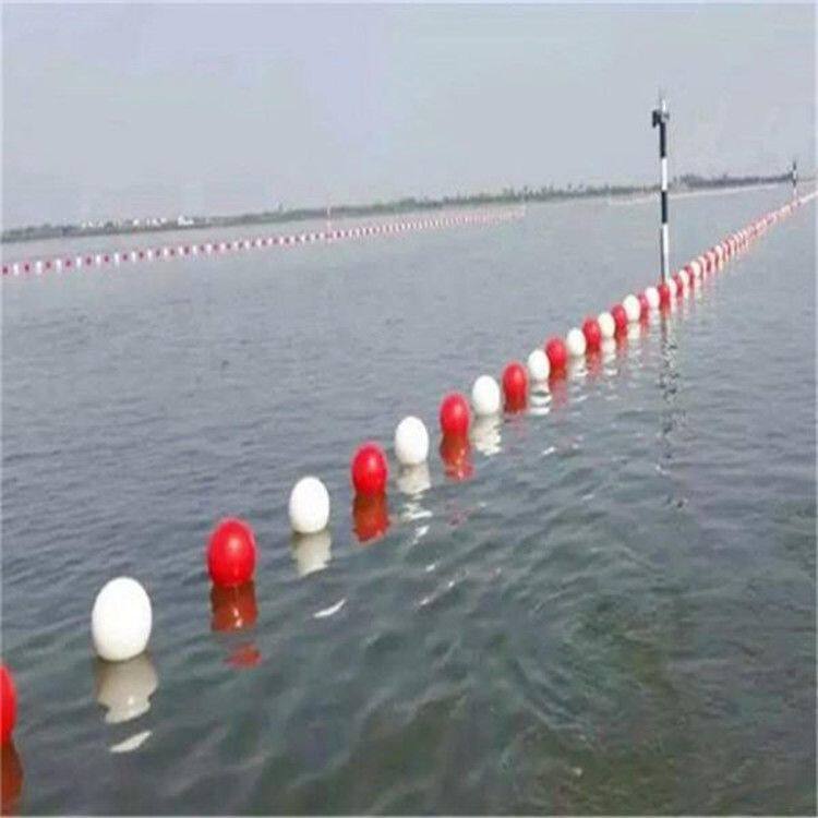 龙舟比赛用浮球 聚乙烯pe实心浮漂 滚塑一体成型耐磨内部填充发泡
