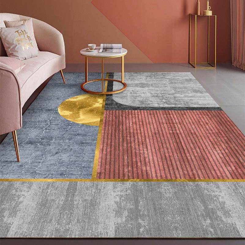 斯堪的纳维亚无障碍豪华风格客厅地毯咖啡桌垫简单现代卧室床边房
