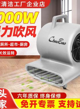 超宝吹干机商用大功率强力风机地毯厕所地面地板除湿吹地机CB900