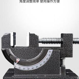 可倾斜台钳高精度台虎钳万向平口钳夹具角度钳可调斜度虎钳工作台