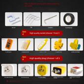 防冻线纯铜电缆双芯1.5 2.5 4方护套线室外软线100m