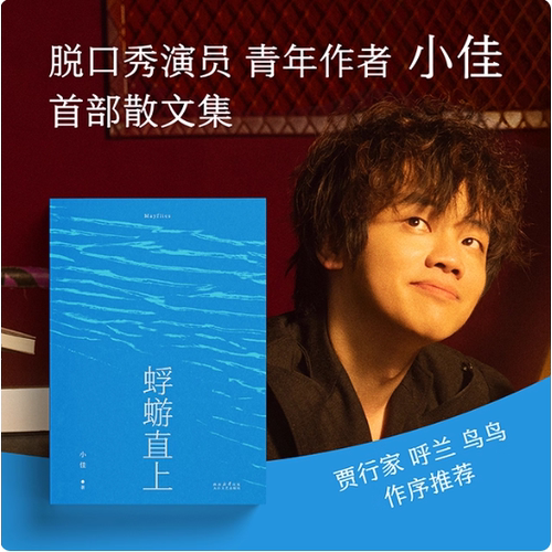 蜉蝣直上 脱口秀演员小佳散文集 生如蜉蝣默默用力 等待跃出水面等待天光破晓 果麦文化出品 正版畅销书籍
