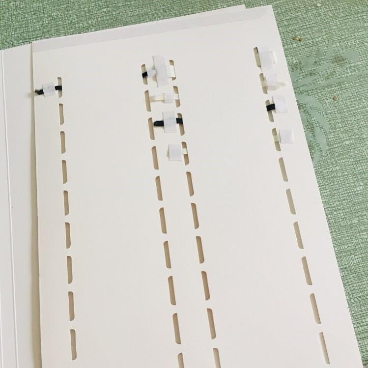 样卡色卡姚明三顶织带空白样卡本镂空布样本展示册带子面料样品册