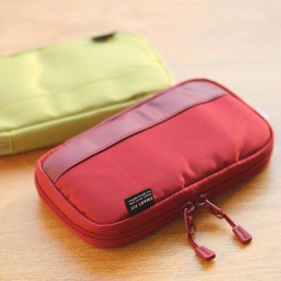 日本lihit lab喜利 进口PU防水涂层可携式学生儿童笔袋多功能收纳