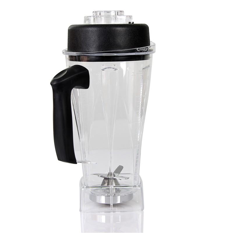 康逸美料理机沙冰机上杯商用现磨豆浆机配件767杯子2L沙冰机上座