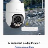 Ipc632X Tplink户外无线全彩球机3亿400 500家庭监控摄像机Tl