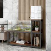 溪流缸底座架子鱼缸兰寿缸柜金属实木底鱼缸承重架龟缸架水族箱架