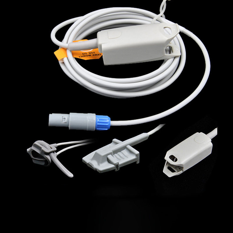 迈瑞心电监护仪血氧探头指脉氧夹宝莱特配件金科威飞利浦科曼理邦