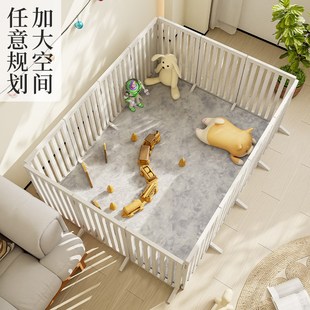 室内阳台实木家用宠物木质狗笼子围栏可折叠泰迪狗窝栅栏木制挡板