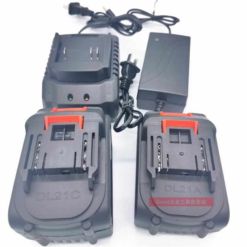 适用德国红松 角磨机电动冲击钻无刷电扳手汽修架子工 锂电池 充