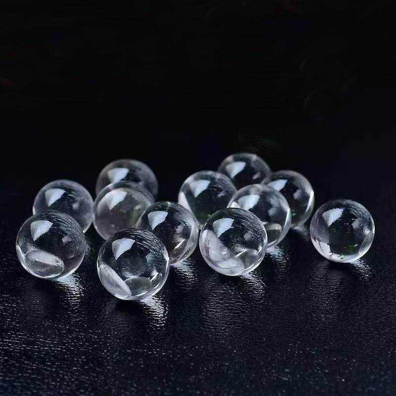 天然白水晶球原石打磨七星阵水晶球摆件家居客厅装饰工艺品摆设