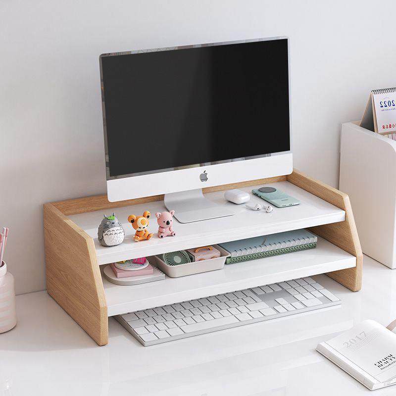 电脑增高架显示器托架亚克力台式支架桌面收纳办公桌置物架子