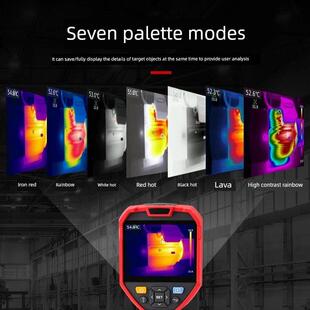 Unilide热成像仪高精度手持式红外热成像仪工业电源检测地板加热
