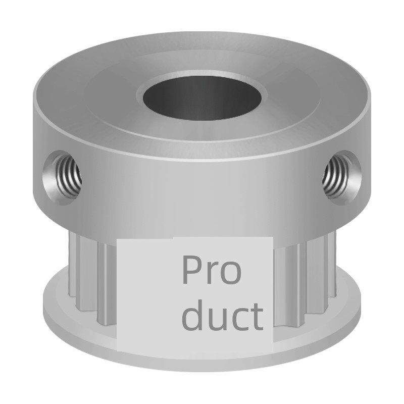 S5M72齿同步皮带轮轮毂槽宽17 Bf型同步皮带轮齿轮铝772m150 - b