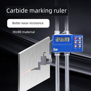 数显高度尺高度规0-300 500 600mm双柱带表高度尺画线尺