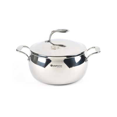 特百惠大师锅1升/2.8升/3.8L/5.7/7.6L精钢不锈钢多用锅炖锅 蒸锅