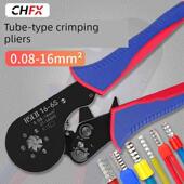0.08 端子压接钳欧洲冷压端子夹针型16平方米六边形四边 16mm2管式